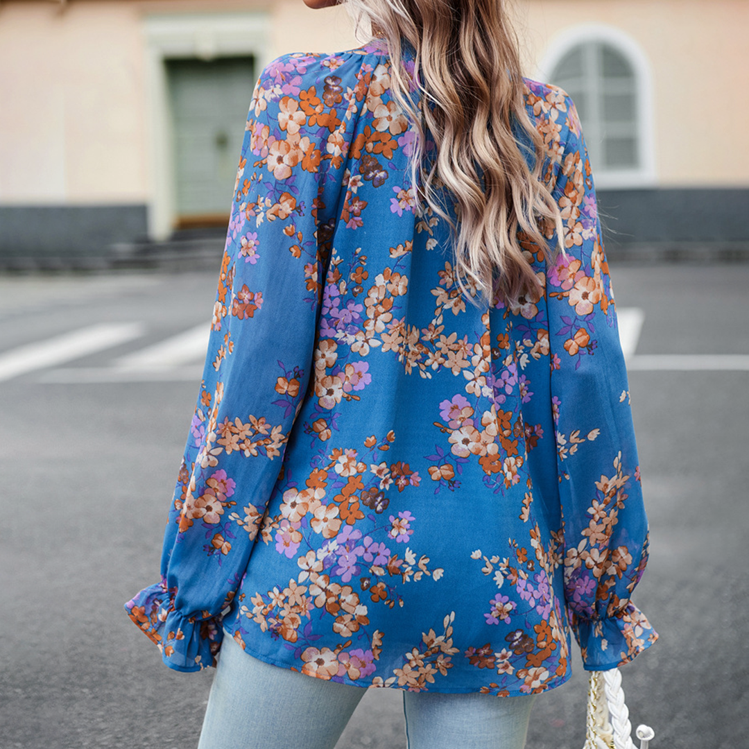 ELLIE - Modieuze bloemenblouse voor de zomer