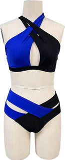 Vrouwen Sexy Bikini Set 2023 Zomer Taille Push Up dubbelzijdig