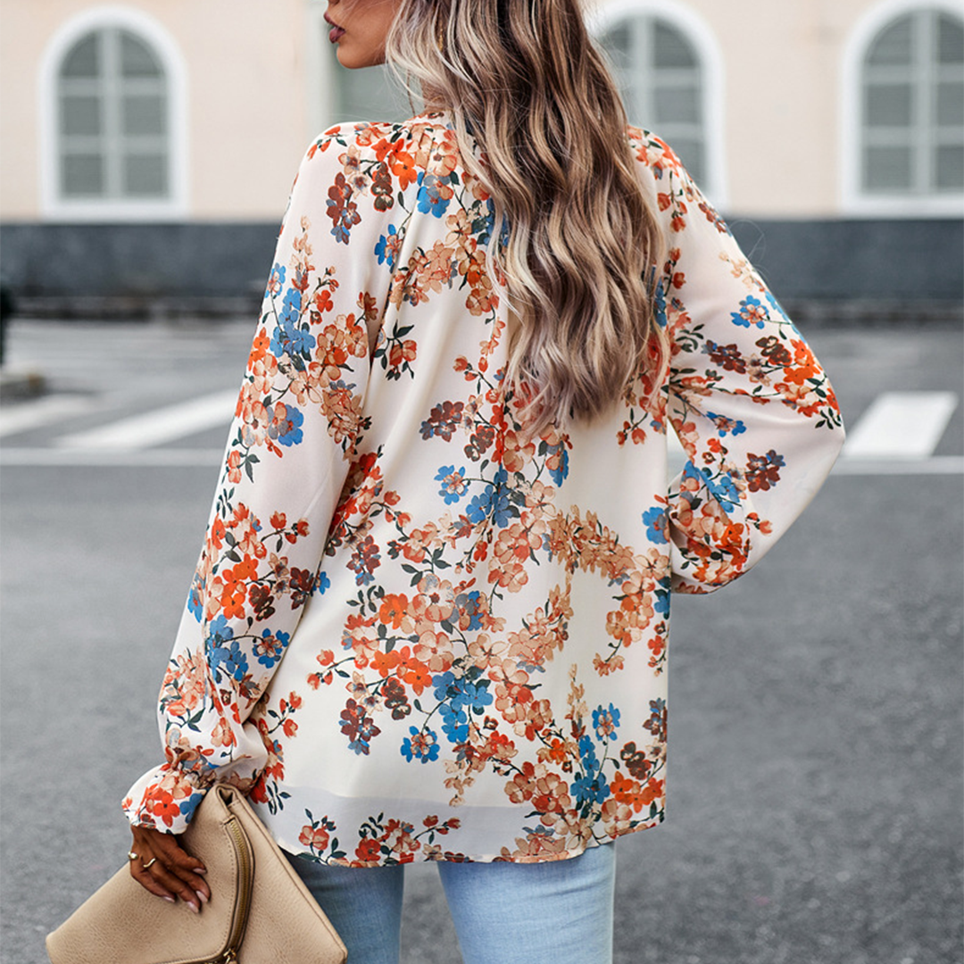 ELLIE - Modieuze bloemenblouse voor de zomer